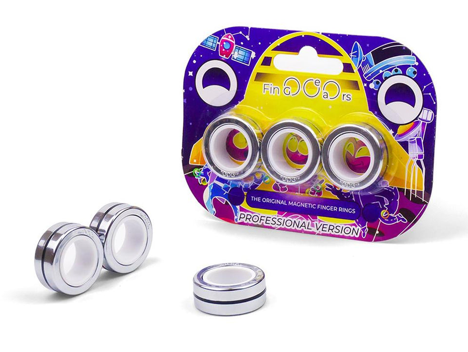 Magnetic Rings Fidget Toys for Adult Anxiety Magnet Rings Fingears Magnetic  Toys Gifts for Teens - Walmart.com