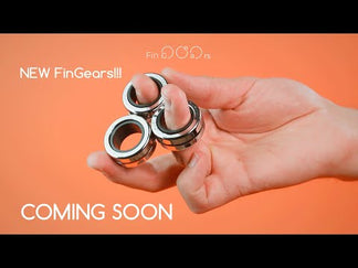 Fingears M-19mm Silver-Black Set
