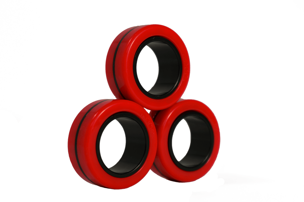 Fingears M-19mm Red-Black Set